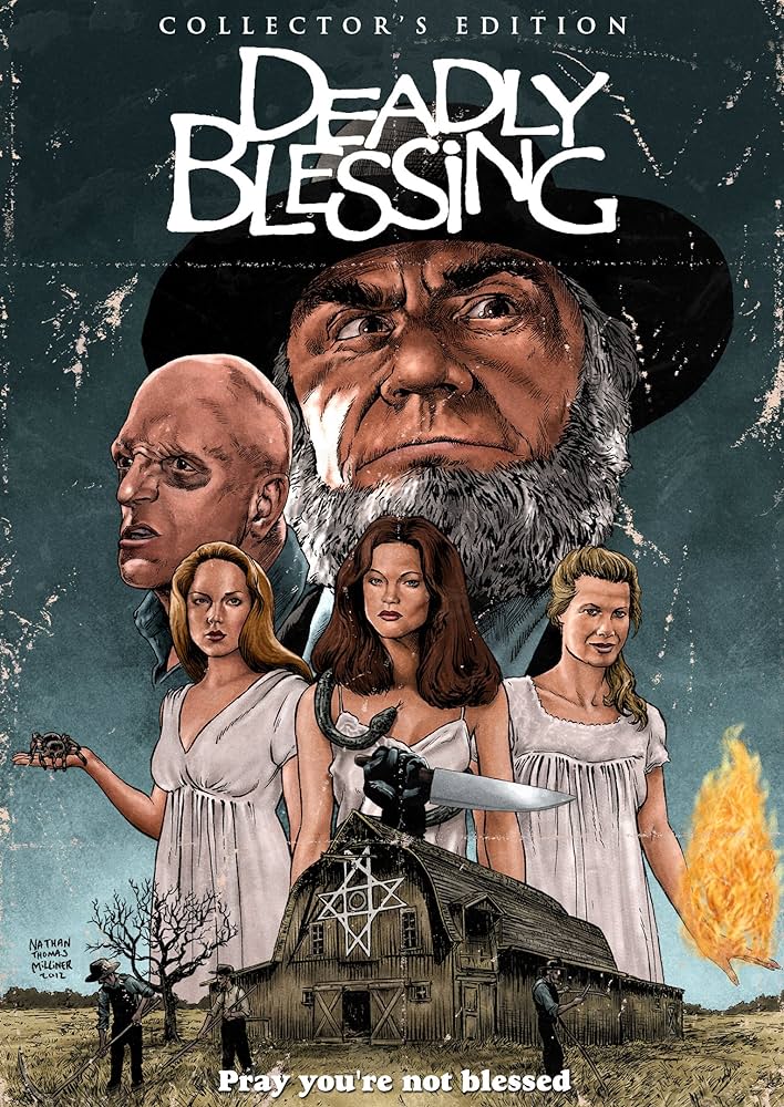#NowWatching Deadly Blessing #100HorrorMoviesin92Days #Horror365Challenge