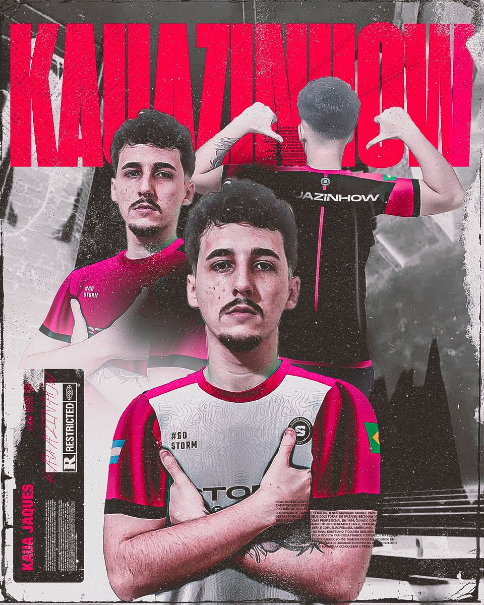 StormGamingARG's tweet photo. ⚡KAUAZINHOW⚡

Conozcamos mas a @Kauazinhow__ 👈
Nombre: Kauã Alves Jaques
Edad: 20y
Residencia: Guaiba, Brasil 🇧🇷
Rol: IGL 📝
Lvl GC: 20
Objetivos: "Colocar a Storm na Serie A"

#GoStorm https://t.co/VRc3RmWjxa