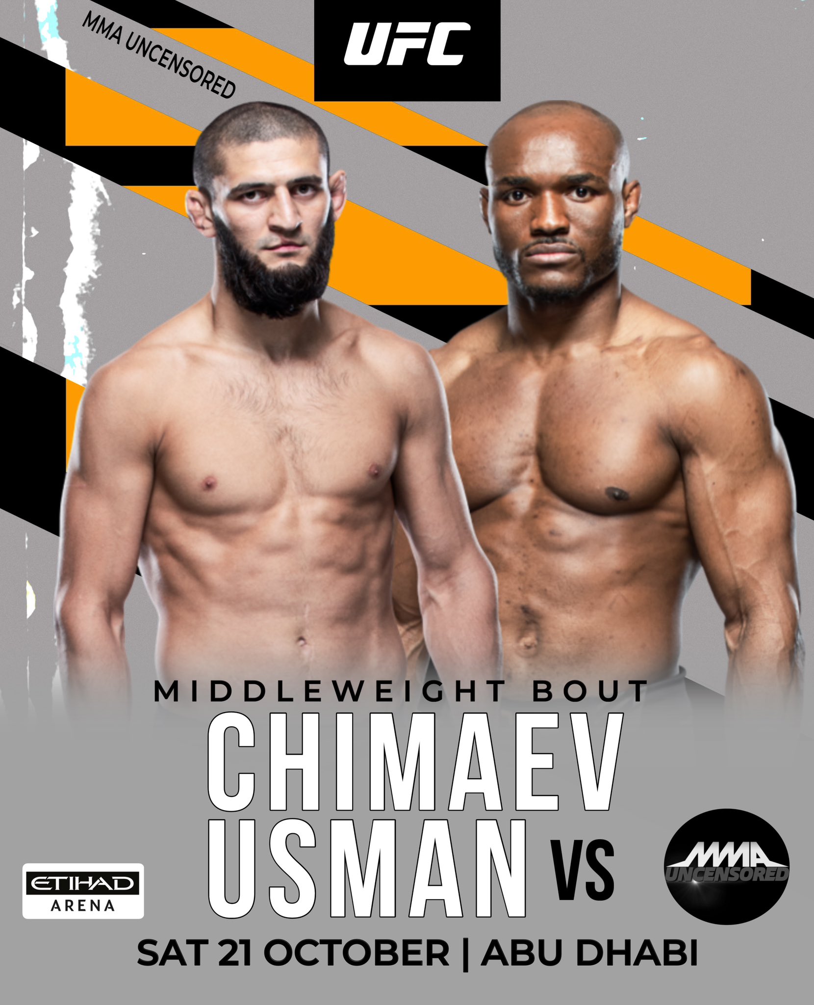 Kamaru Usman to fight Khamzat Chimaev at UFC 294 in Abu Dhabi
