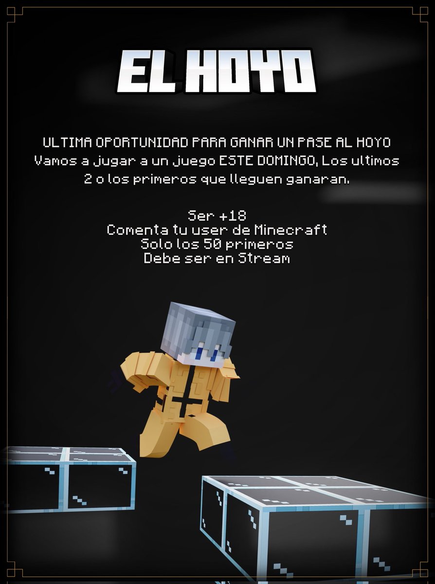 El Hoyo TDM tweet media