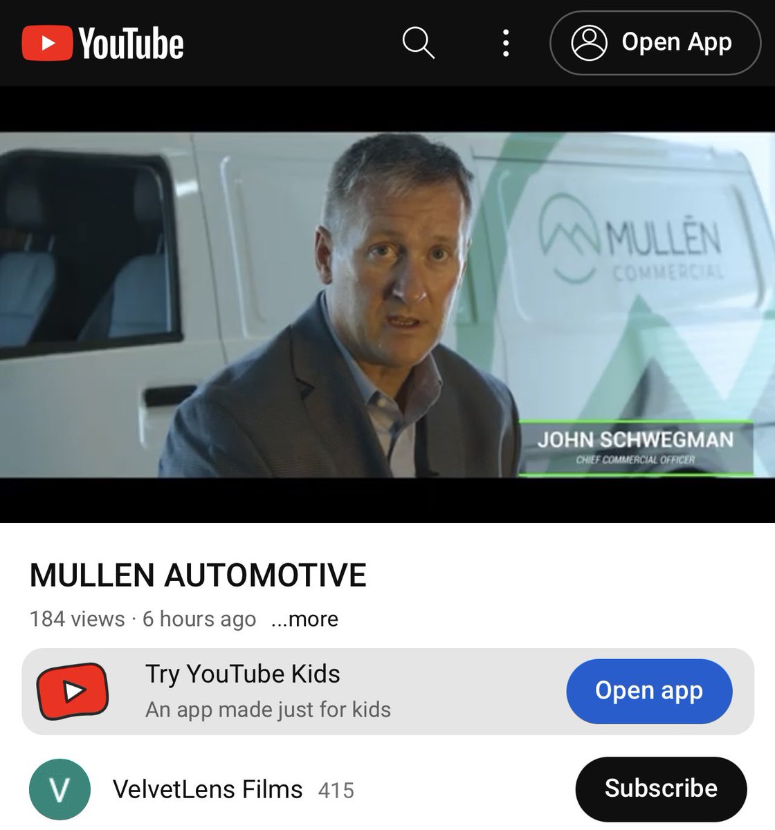 malibu_rum67's tweet photo. $MULN #MULN β¦ John Schwegman- Mullen Chief Commercial Officer #MulnInvestors #FutureImvestors #RealBulls #LongBulls π₯π₯π₯πͺβ€οΈπ΅ https://t.co/SsRM68UXkT
