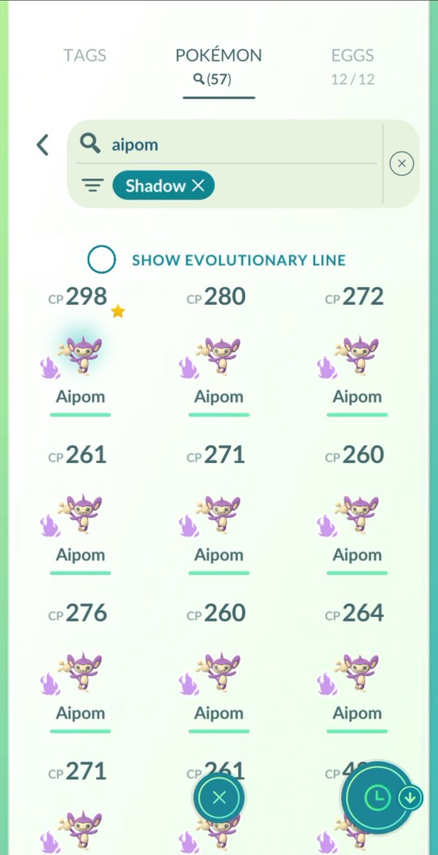 #PokemonGO #PokemonGOApp 
How many times do I have to beat Arlo before getting a shiny shadow Aipom???