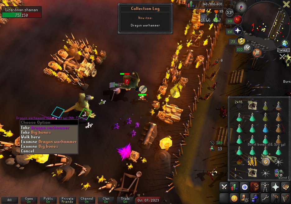 KnightlockRS's tweet image. A few days late.. Never thought I'd turn 30, blowing out the candles on my birthday cake wishing for red pixels on a medieval children fantasy game and receiving the drop 20 kills later (7555 kc). But here we are!

Occult and 4th Zenyte on the same weekend :)