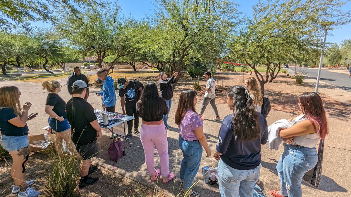 realamber_k96's tweet photo. Such a fun day at ASU Polytechnic advocating for the protection of women’s sports!

 @TPUSA @tpusastudents @Riley_Gaines_ 

#SaveWomensSports #tpusa #asupoly https://t.co/egdQUsXhUv
