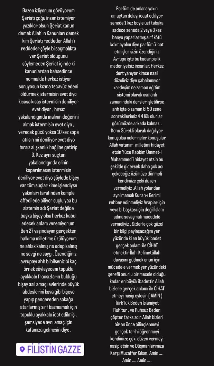 #GazzeÖlüyor #Hamas #deprem #sarimelekler #Filistin #israilBirTerörDevletidir #özgürlük #mescidiaksayasahipçık #MescidiAksa yıkılasın enkazını göreyim sana memleket diyenin anasını s*keyim itrail
