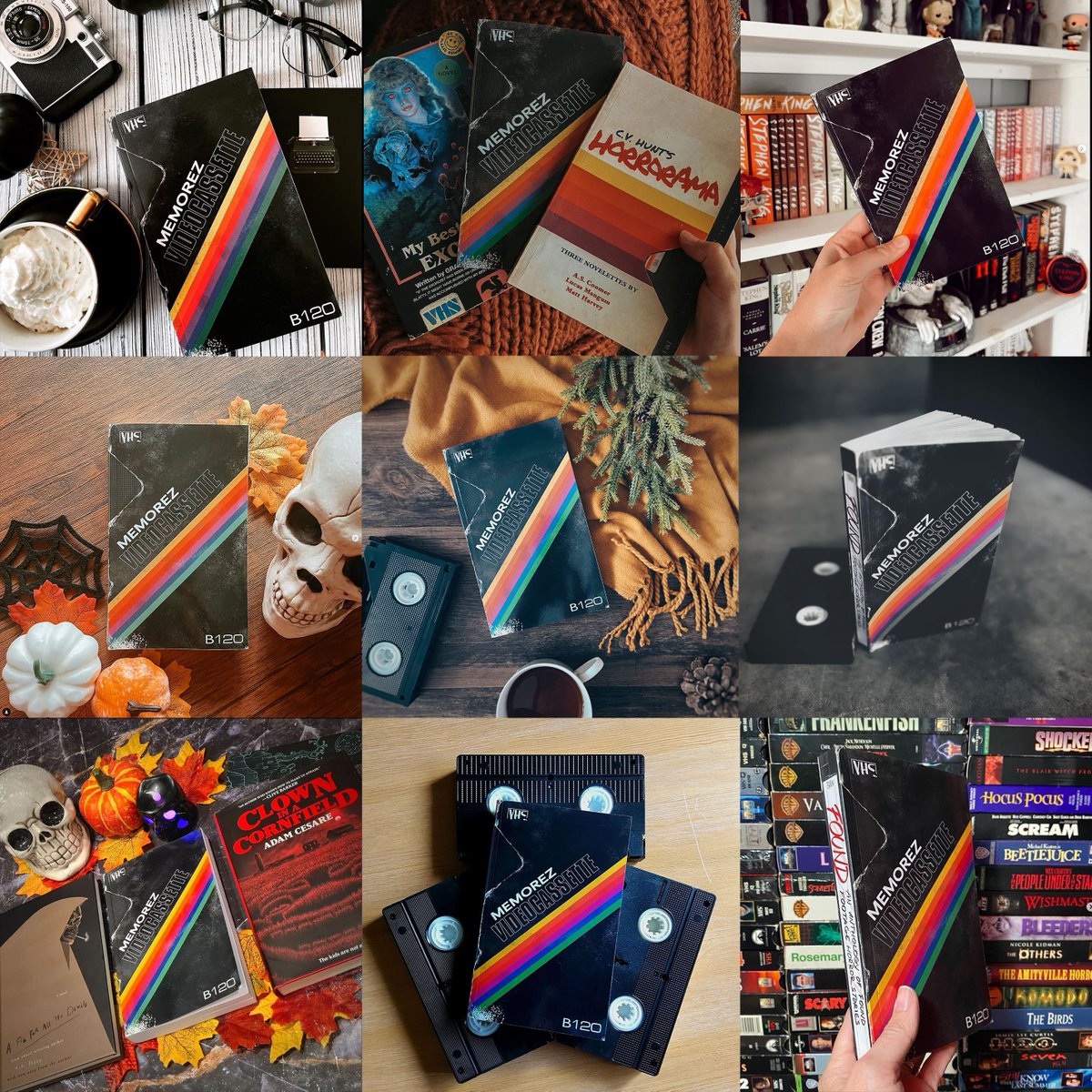 Hi everyone! It's time for my second Spooky Season giveaway! This time, it's for a paperback of FOUND 📼 . Follow me and retweet this tweet for a chance to win. I'll pick a winner on 10/16!🎃 Stay cool, stay kind, and STAY AWAY FROM C█RS█D VIDEOTAPES!