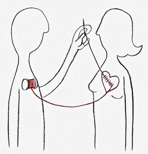 um "olha, vamos consertar isso para não nos perdermos" ❤️‍🩹❤️‍🩹❤️‍🩹