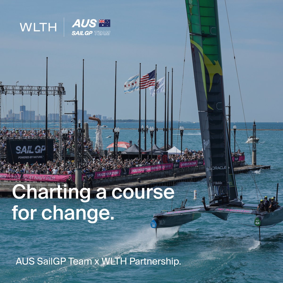 Change for future generations before it's too late. WLTH partners with Parley for the Oceans and the Australian SailGP team to conduct beach and coastline cleanups around the country.

#marinepollution #sailgpaus #loansfortheoceans