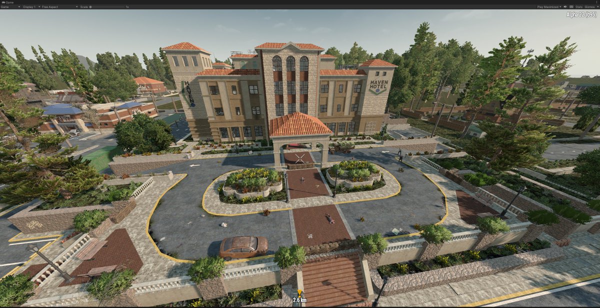 7DaystoDie's tweet photo. Need a place to stay? Try the Haven Hotel coming to A22 and Console. Great work by Hernan! https://t.co/F7O9mYBvrw