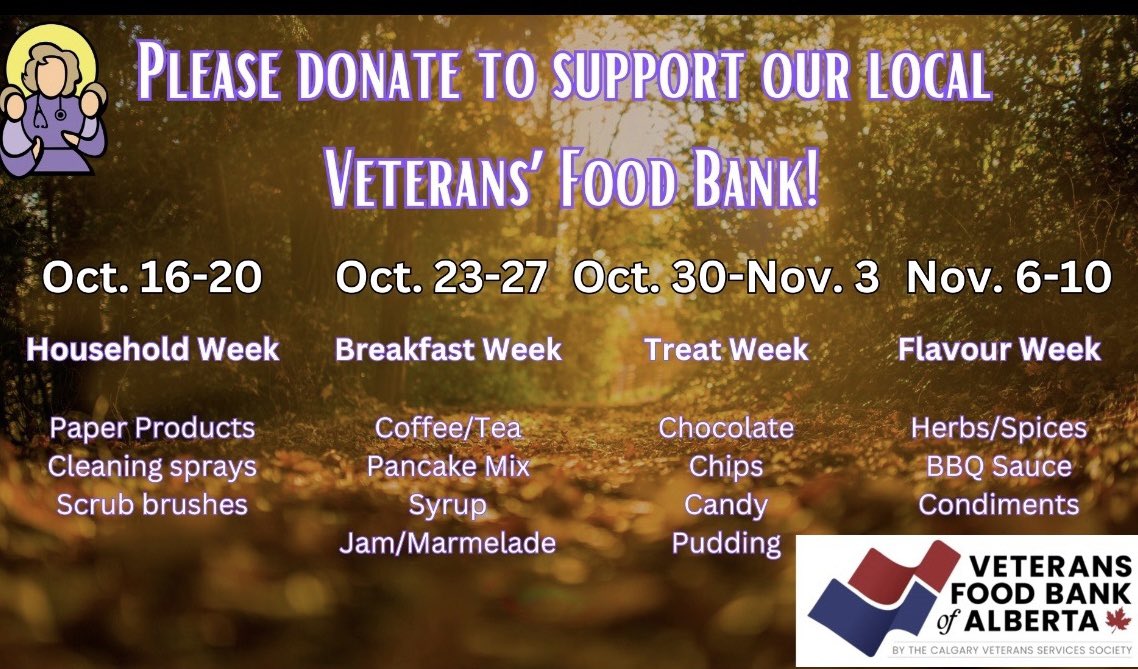StgiannaC's tweet photo. ❤️We will be doing our first CCC service project! We will be supporting the Veterans Food Drive. The organization serves 225 veterans/ month. The items are based on the urgent needs of the veterans we support. Each week we will be collecting a new item. Join us!❤️ #CSSD_edu https://t.co/YHC9EJz6Yz