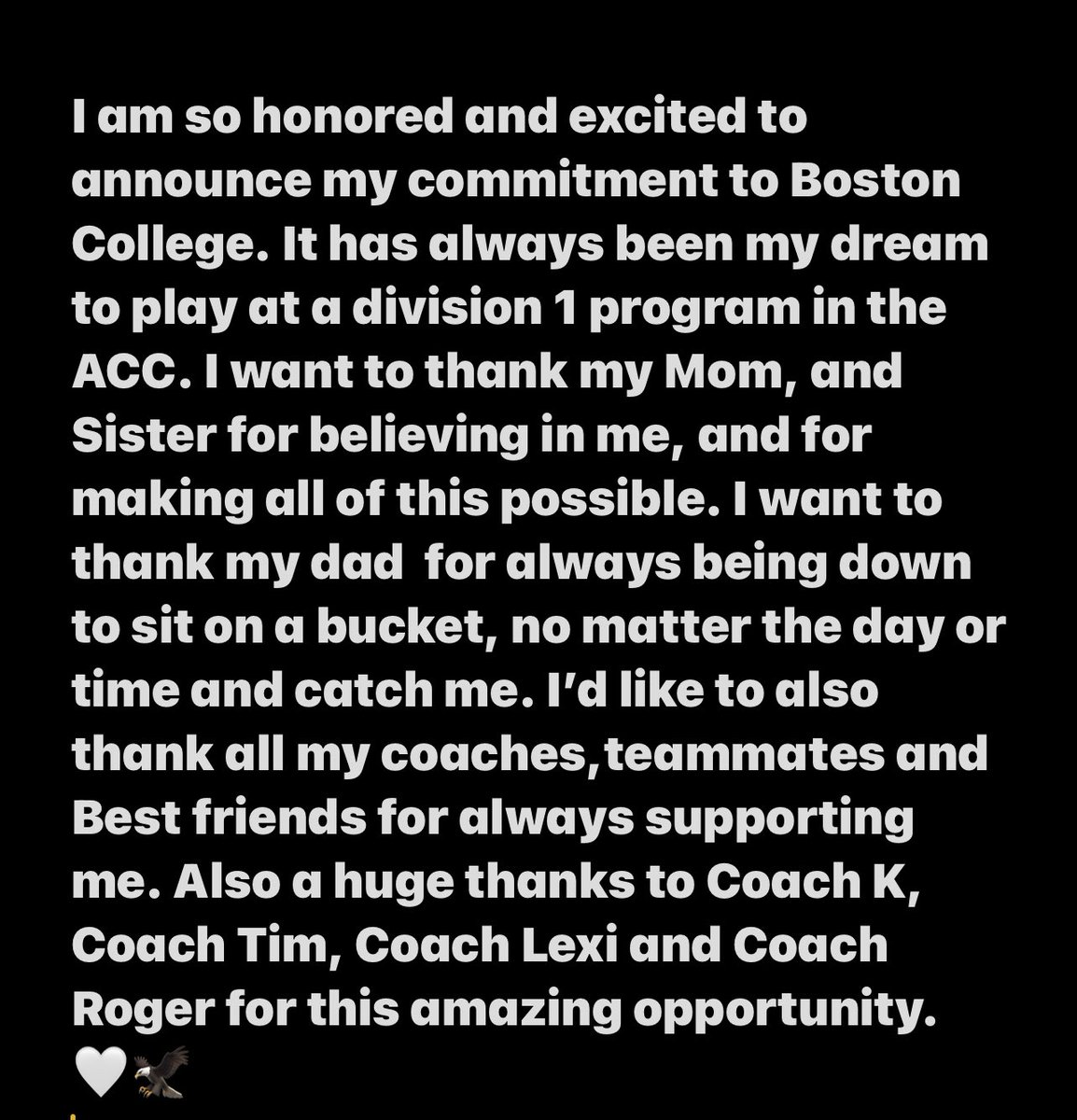 2025Sophia's tweet photo. Go Eagles 🦅 @CoachKvilhaug @CoachTimBC @LexiRoblesGarc1  @CoachRogerW @gaimpactcaymol https://t.co/Jl3pMDvlAK