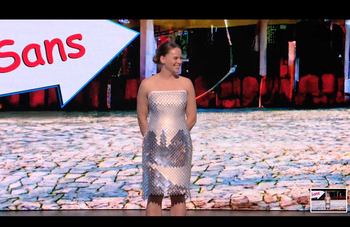 Okay, WHAT? #ProjectPrimrose literally made us gasp out loud. 😳 In the running for best Sneak at #AdobeMAX. Which version of this interactive dress is your favorite? adobe.ly/46qW0Pc