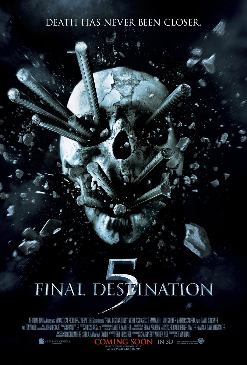 moviere09350416's tweet image. now watching #FinalDestination5