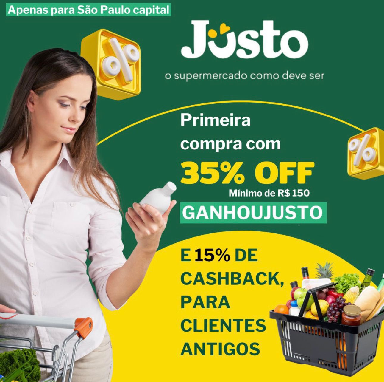 Justo - O supermercado como deve ser