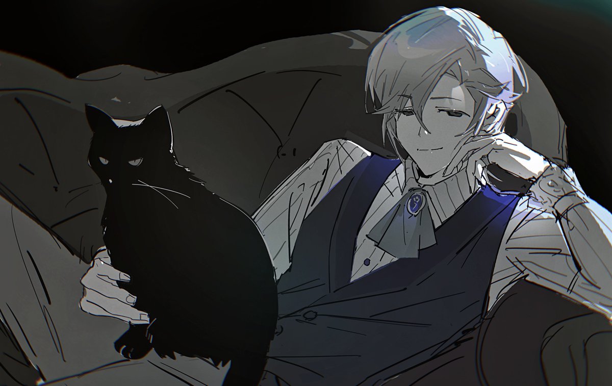 Wizard Elliot and his familiar