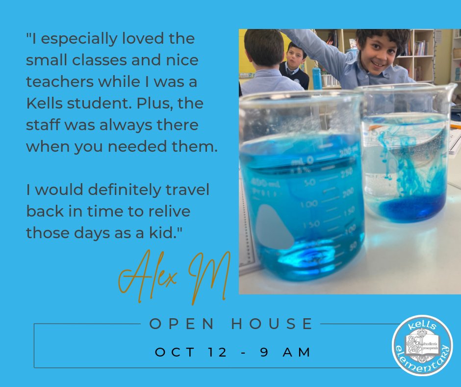 Kellsacademy's tweet photo. See you tomorrow! 
🚸 Elementary school Open House
October 12th - 9am
6645 de Maisonneuve West, Montreal
To register: https://t.co/OSjlD9h0L5

Your child is unique.
So is Kells.
Learn how.

#Montreal #PrivateSchool https://t.co/kW1kiMwKAh