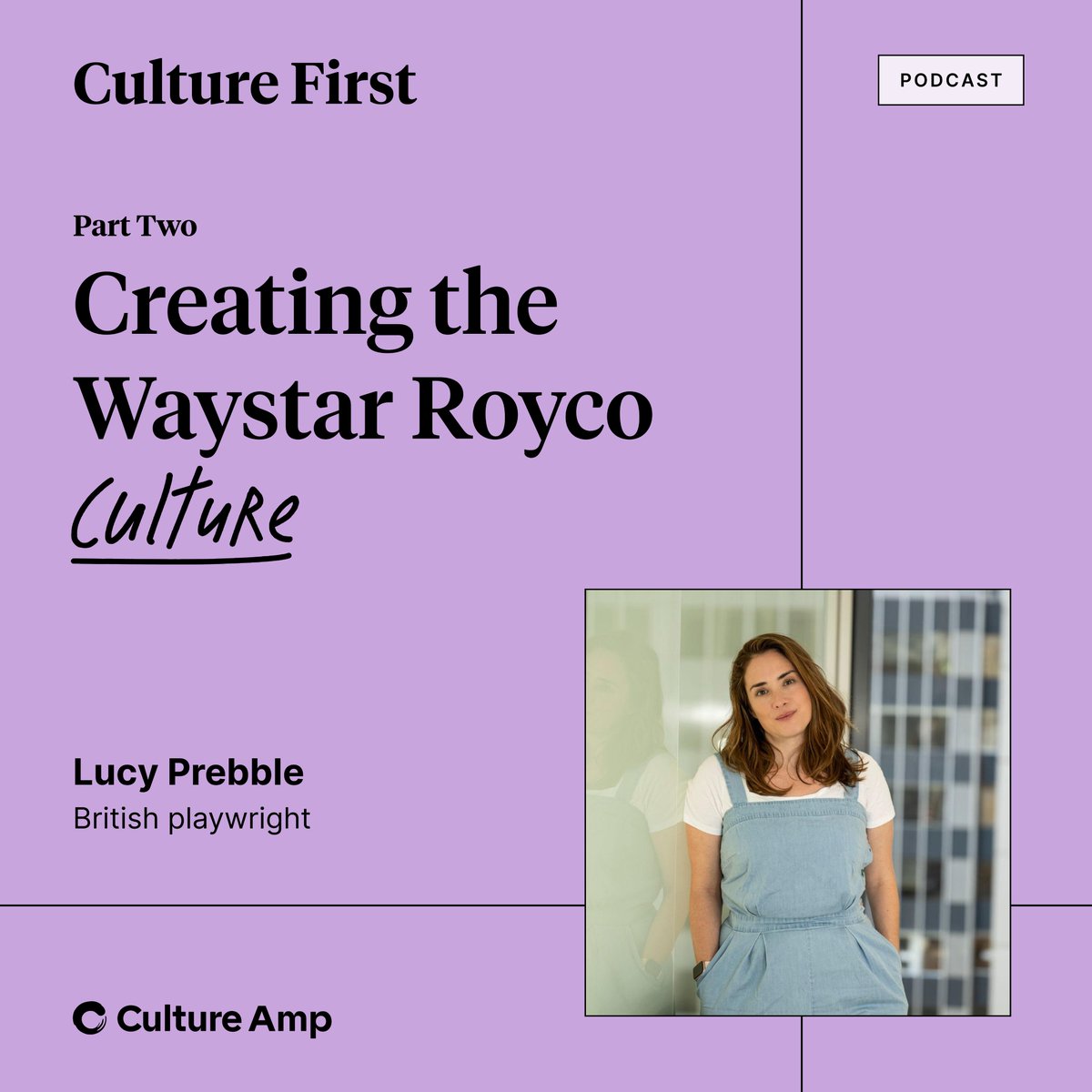 How did the @succession writers' room create the workplace culture we couldn't take our eyes off at Waystar Royco? That question and more are answered in this incredible podcast episode with @lucyprebblish. #culturefirstpodcast cultureamp.com/podcast/succes…