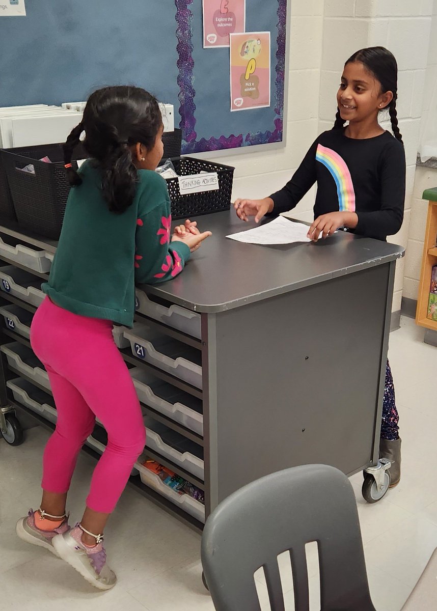 These gators engaged in authentic learning experiences as they work on their House Leader speeches: drafting, practicing their presentation, giving and receiving feedback! <a href="/GoshenPostES/">Goshen Post ES</a> #goGPgators #pbl