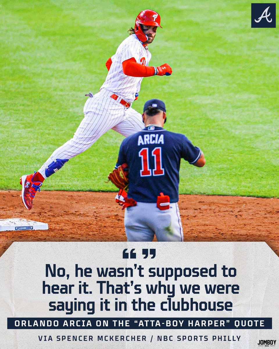 @TomahawkChop21 <a href="/JomboyMedia/">Jomboy Media</a> Who’s gonna tell you Arcia admitted saying it?