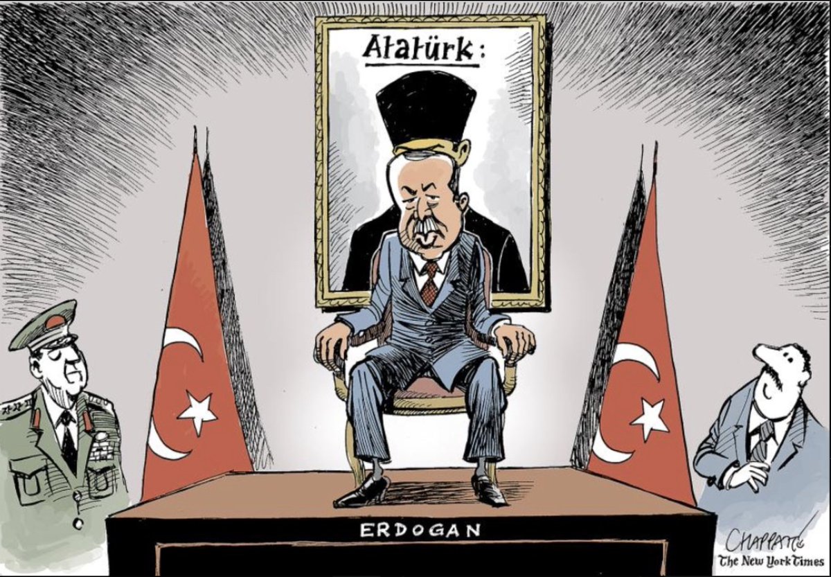 #TurkeyWatch: Pres. Erdogan continues to manage a slow dismantlement of Atatürk’s secular Turkish state. That's one reason why <a href="/CatoInstitute/">Cato Institute</a> ranks Turkey a TERRIBLE 130/165 countries in its Human Freedom Index.