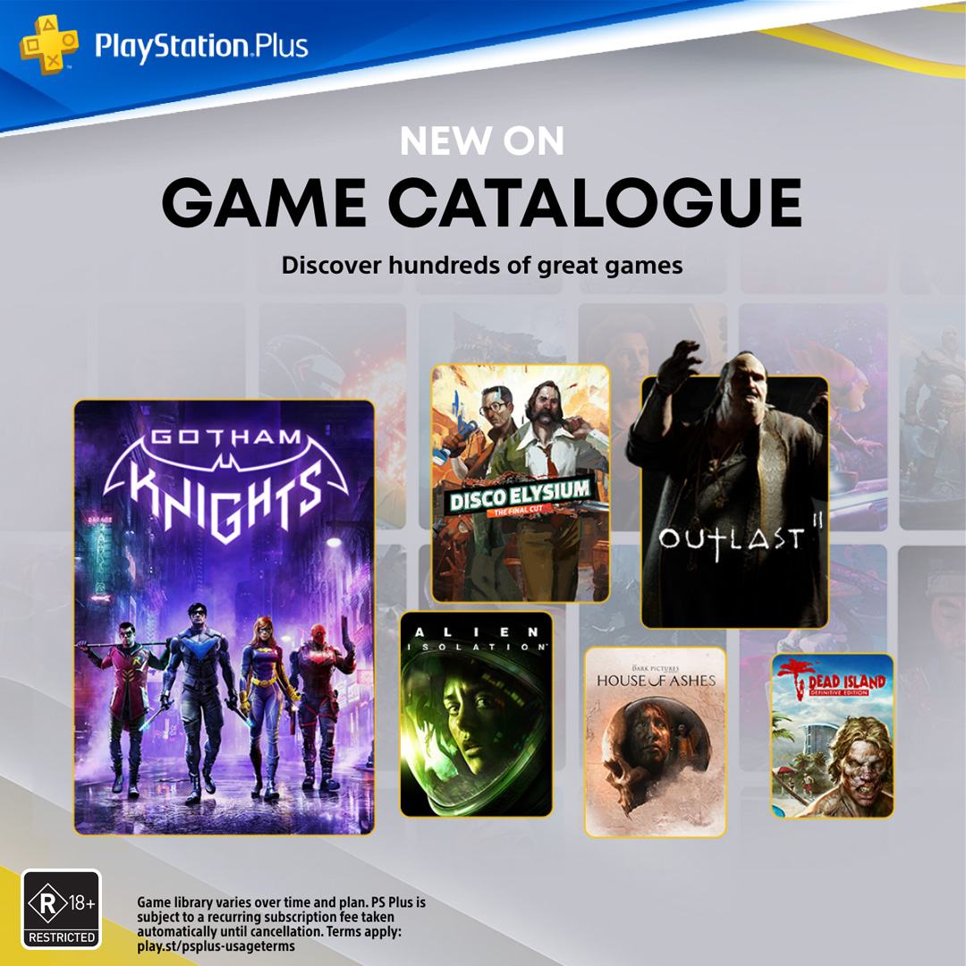 PlayStation Plus Game Catalog for October: Gotham Knights, Disco Elysium:  The Final Cut, The Dark Pictures Anthology: House of Ashes – PlayStation .Blog