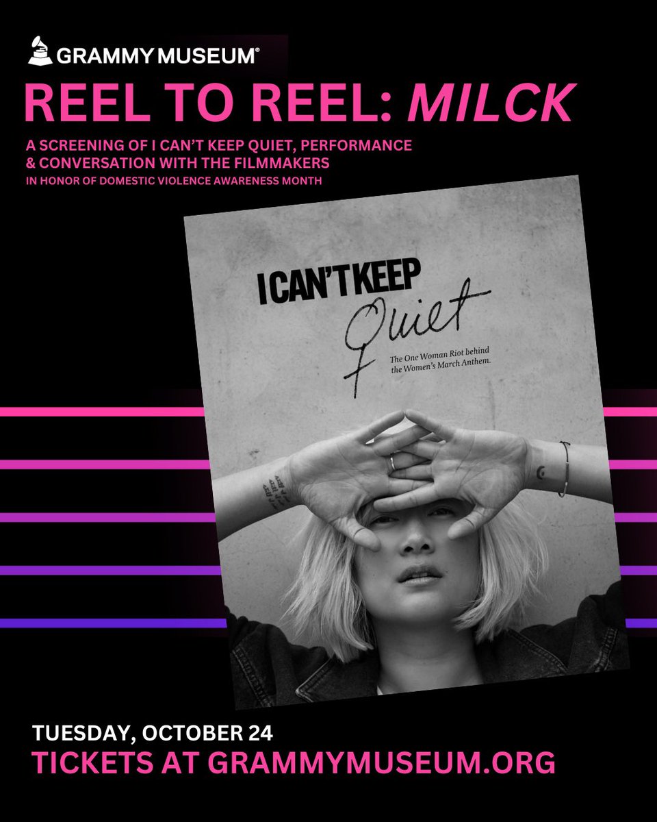 My teammates and I have worked hard to make this event into a joyful offering that honors the prevention, education, and healing of domestic violence. I hope that it can provide value for your healing journey, too. @GRAMMYMuseum #domesticviolenceawareness #healing #community