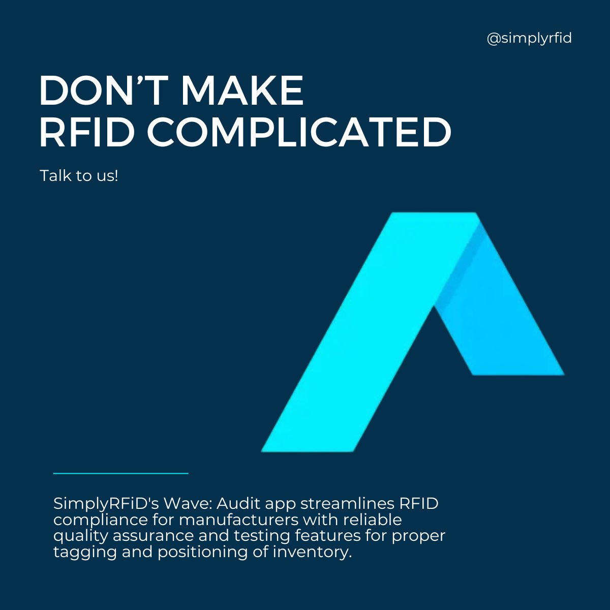 SimplyRFiD's tweet photo. Let the professionals handle it!

Want to know how to simplify RFID? Send us an email at sales@simplyrfid.com 😎

#RFID #inventory #simplyrfid #Walmart #SupplyChain https://t.co/nhJexEjiB2