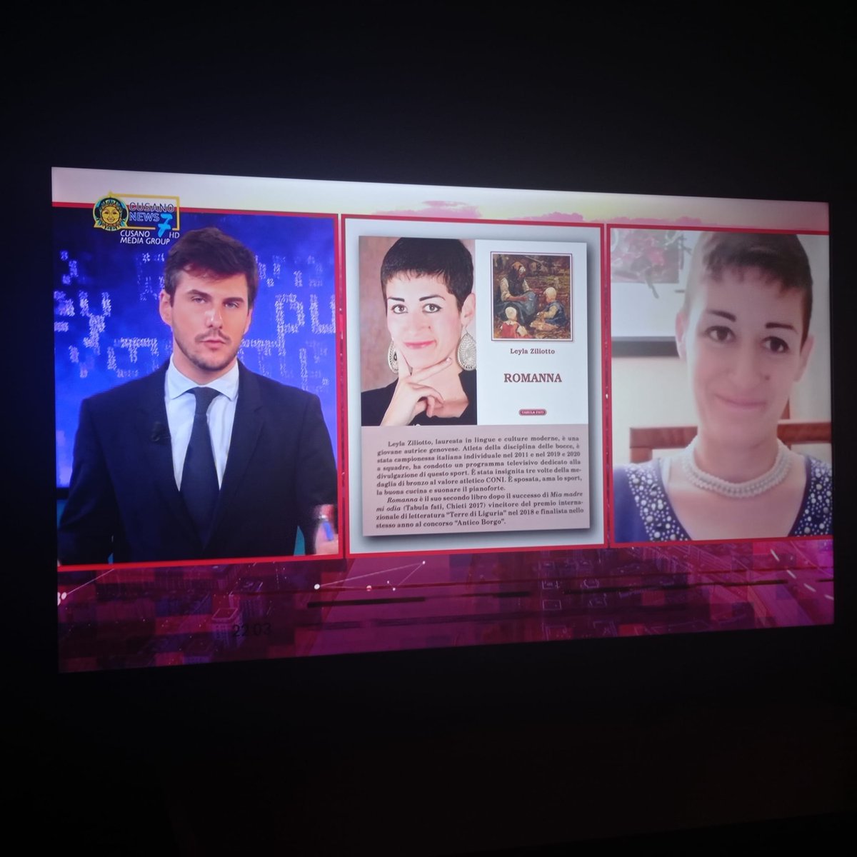 Leyla9265's tweet photo. Grazie a Cusano Italia TV per avermi ospitata in diretta all'interno del loro programma Overland condotto dal giornalista Francesco Fratta📺
A breve posterò l'estratto della trasmissione.
#cusanoitaliatv #overland #cusanonews #canale234 #roma #italia #tv #televisione #ospite https://t.co/8goPVWiICi