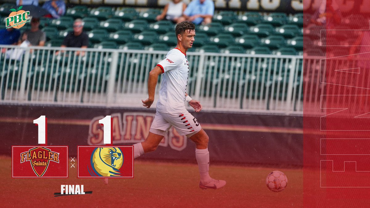 Flagler Men’s Soccer (@flaglermsoc) on Twitter photo Today’s Game ends in a tie of 1️⃣-1️⃣ against Lander thanks to a goal by Max Gottwald 👏‼️
#GoSaints x <a href="/FlaglerSports/">Flagler Athletics</a> Today’s Game ends in a tie of 1️⃣-1️⃣ against Lander thanks to a goal by Max Gottwald 👏‼️
#GoSaints x <a href="/FlaglerSports/">Flagler Athletics</a>