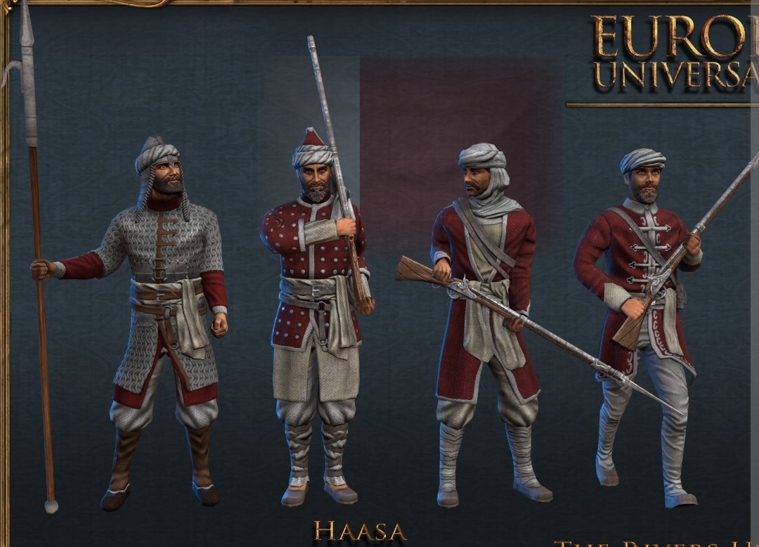 Hawkeye__M's tweet photo. @E_Universalis Spice up Haasa please. And please fix the the unit model system because after the latest updates "Haasa" has the "Oman" unit model. https://t.co/UebCMtgKRX