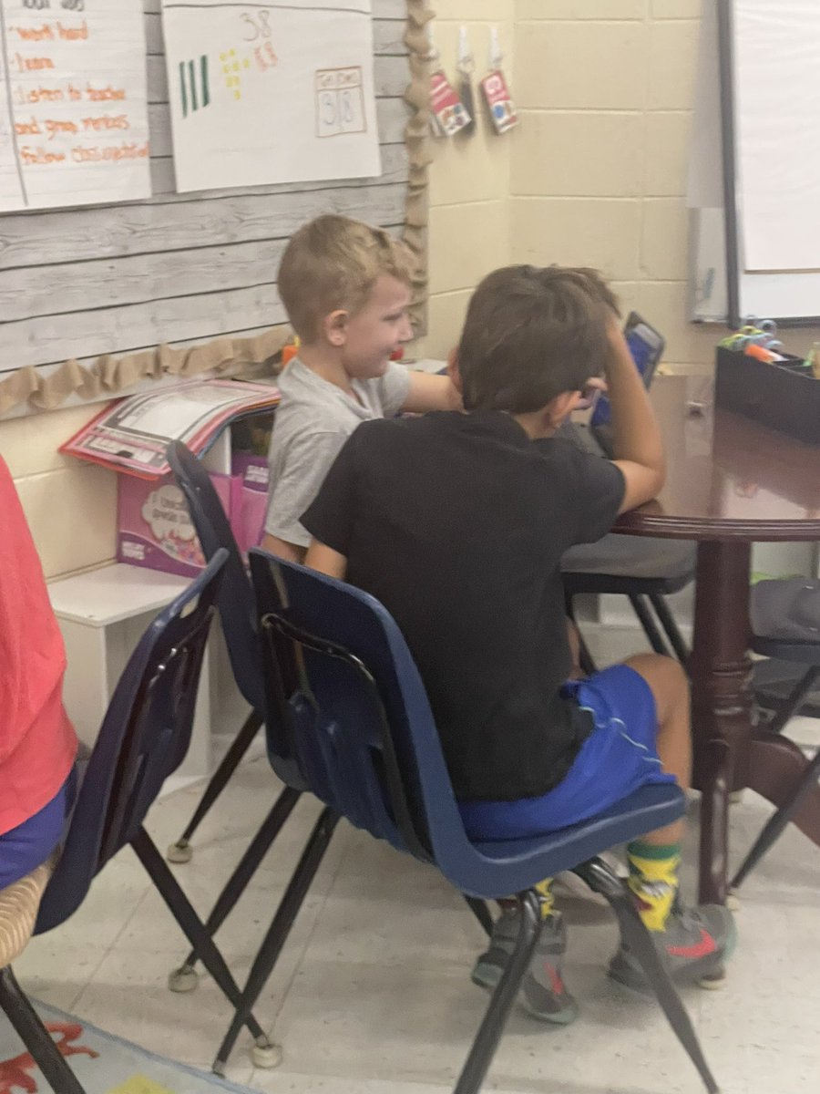 VHong_EdD's tweet photo. We visited some buddies in 1st grade last week and helped them out with math! Now, they keep asking me when we will go back! #cobbalp https://t.co/Spw1058W0x