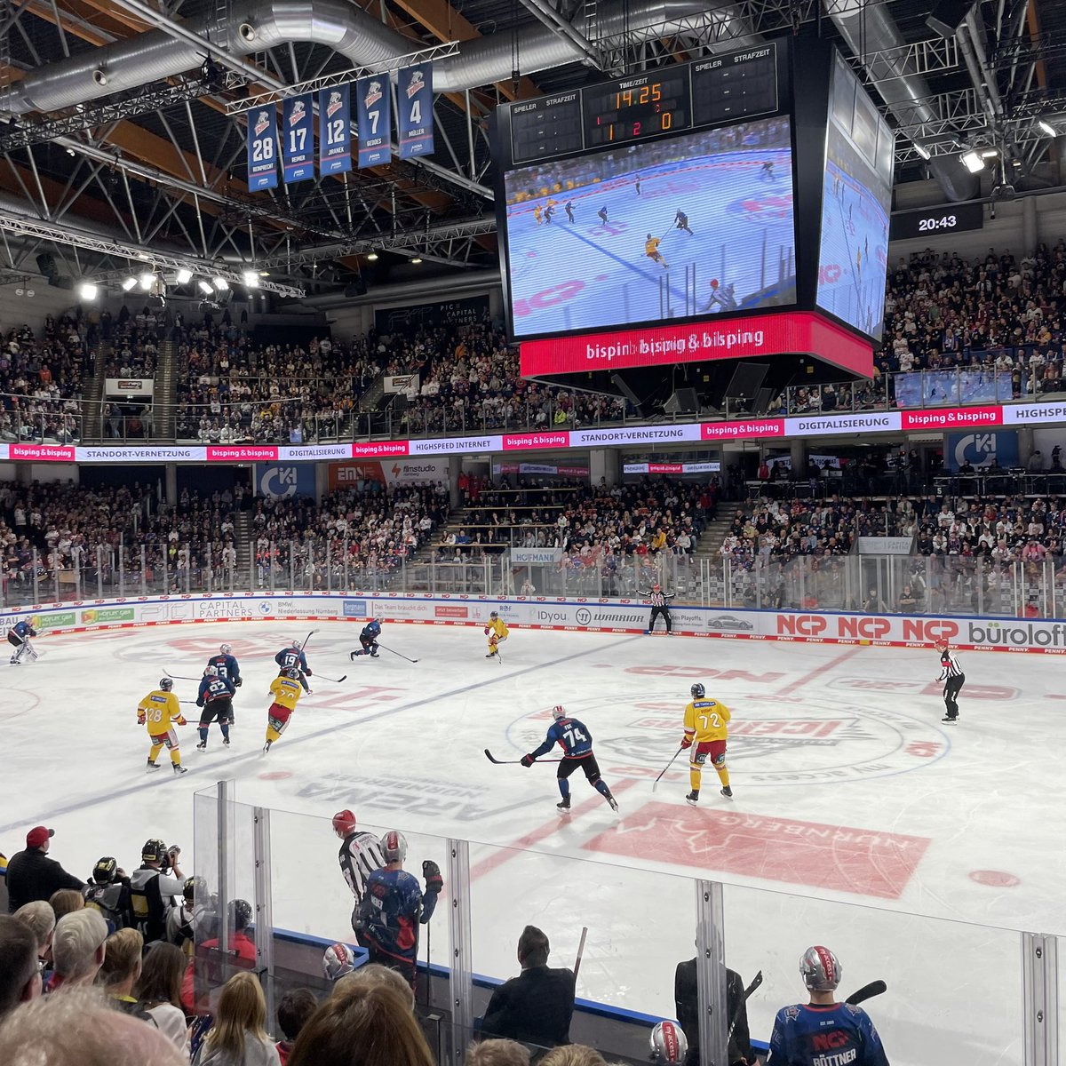 Seit 10 Jahren dürfen wir die <a href="/Ice_Tigers/">Nürnberg Ice Tigers</a> mit Glasfaser versorgen! 😎💪🙏 Zeit für ein Upgrade und Intensivierung der Partnerschaft! Ab sofort sind wir auch ClassicPartner und somit sichtbar als Partner und Sponsor #nit #nürnberg  #glasfaser <a href="/bisping_de/">bisping & bisping</a> #fürdieregion