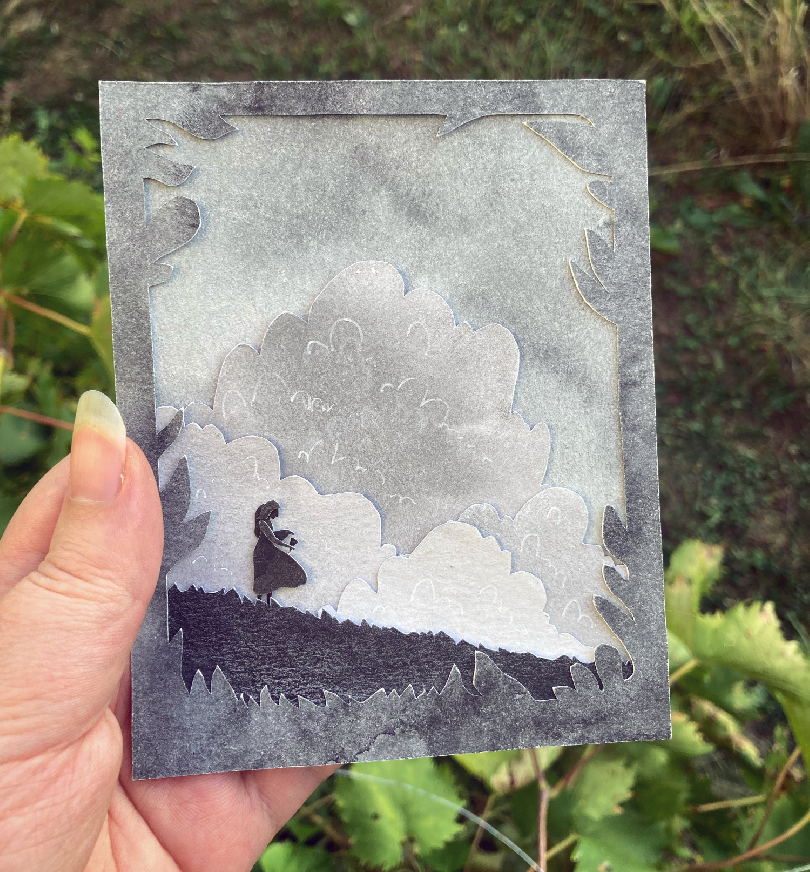 lunoceros's tweet image. Wander. 
11th of Inktober.  Just wanted to show how tiny is girl compare to my finger
#papercutting #paperillustration #paperartist #papercraft #inktober2023 #inktober #inktober2023wander