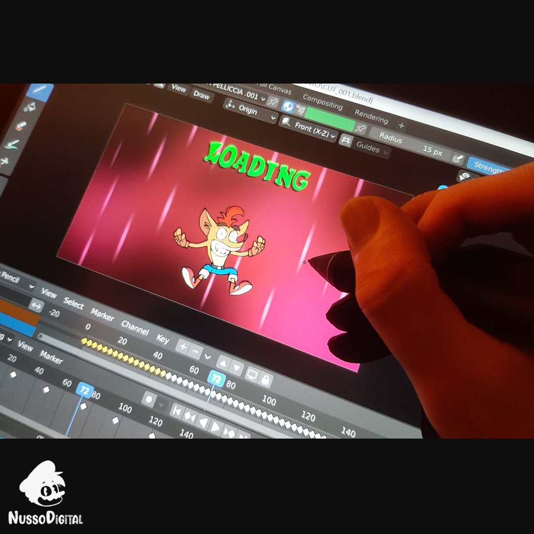 NussoDigital's tweet photo. I'm cooking for you, coming out in the next few months, stay woah!
#crash #crashbandicoot #wrathofcortex #blender #animation #Animation2D #cartoon #comedy #videogames https://t.co/9sHkNGW2yN