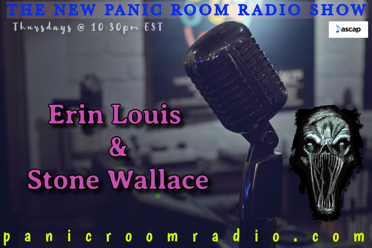 This Thursday! Professional writer/editor for over 30 years, Stone Wallace &amp; former adult entertainer and horror author, Erin Louis
blogtalkradio.com/thenewpanicroo…