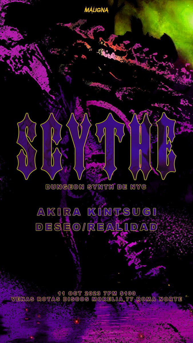 kod816's tweet image. ¡Hoy! En venas rotas discos. 7pm