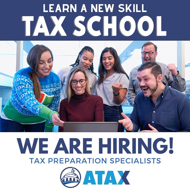 Ataxwest37th's tweet image. TAKE THAT NEXT STEP TO YOUR FUTURE!

- Start Earning Cash this Tax Season💲💲💲
- Learn at Your Own Pace 📚✏️🍎
- Spanish and English Classes are Available
- Flexible Schedule

More Info: atax.com/school/taxscho…

#ATAX #IRS #Taxes #IncomeTax #TaxDay #TaxSchool #W2 #W4...