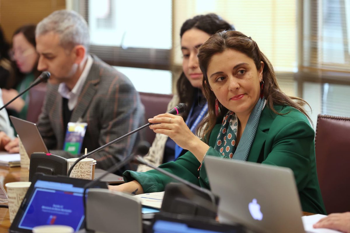 MinisterioBBNN's tweet photo. 🧵➡️ Tras la exposición de la ministra @Marce_Sandoval_, la Cuarta Subcomisión Mixta de Presupuestos aprobó los recursos destinados a nuestro ministerio para el 2024. Esto permitirá entre otros: 1/3 👇 https://t.co/l5gXDPBWL7