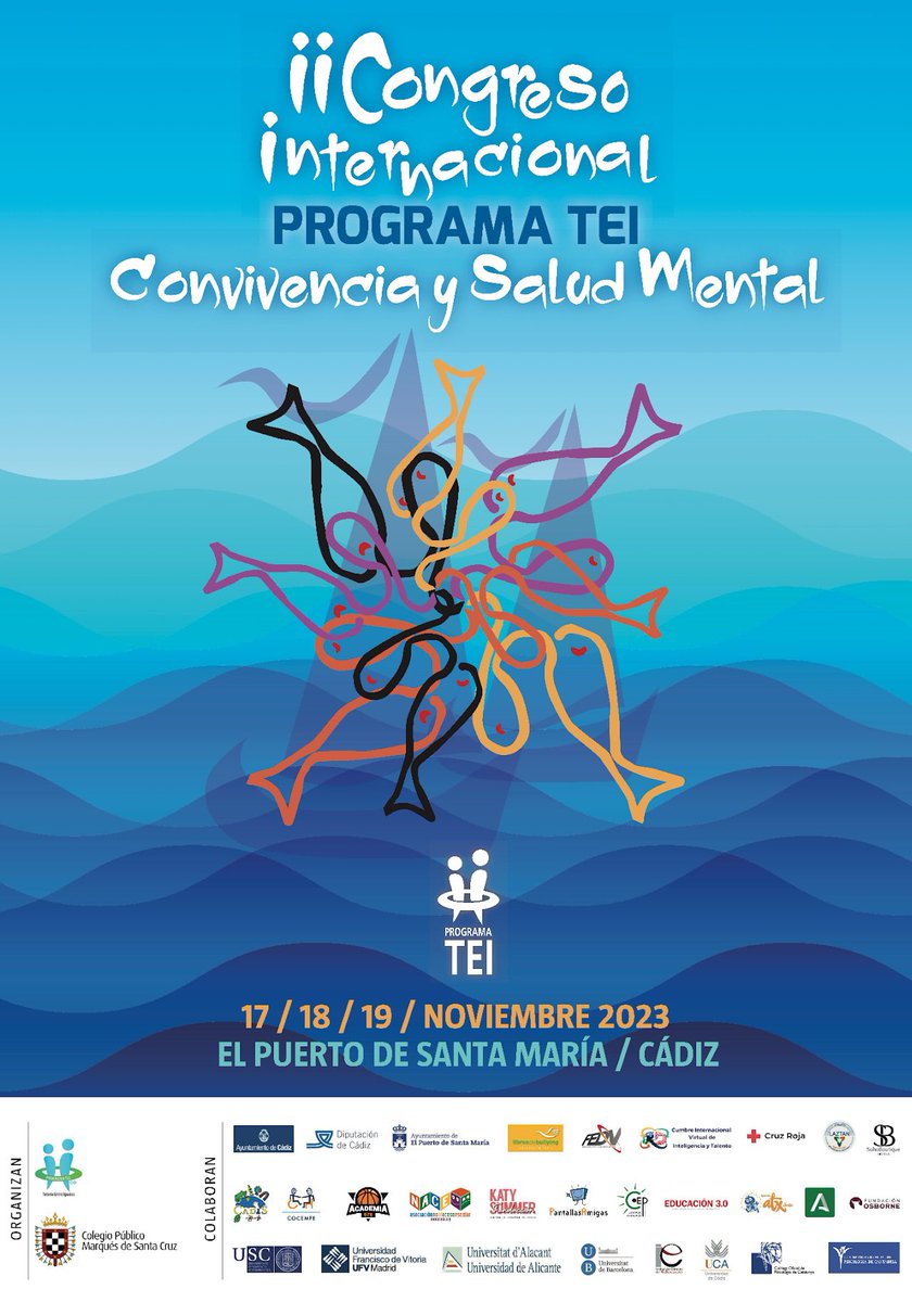 TeiPrograma's tweet photo. #CongresoTEI @Palomas_Alejand @mariazysman @gemaigual @AndresGBellido @JavierPerezAz 
#convivencia #saludmental #tutoriaentreiguales #tei @ElPuerto @EducaAnd https://t.co/vbEvs679pD
