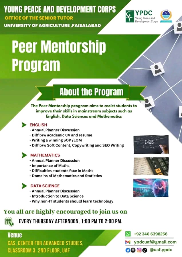 uaf_ypdc's tweet photo. CALL FOR THE PEER MENTORSHIP PROGRAM!!!๐ฅณ
Attention folks! ๐๐ป
Peer Mentorship Program Schedule: ๐
Date: Thursday, October 12th, 2023.
Timeโ: 1:00 - 2:00PM
Venue CAS, 2nd FLOOR ROOM 3, UAF
#PeerMentorship #peermentors #peermentoring #ypdcuaf #UAF #SDGs #usef #sdgs2030 https://t.co/BQnxA3F74U