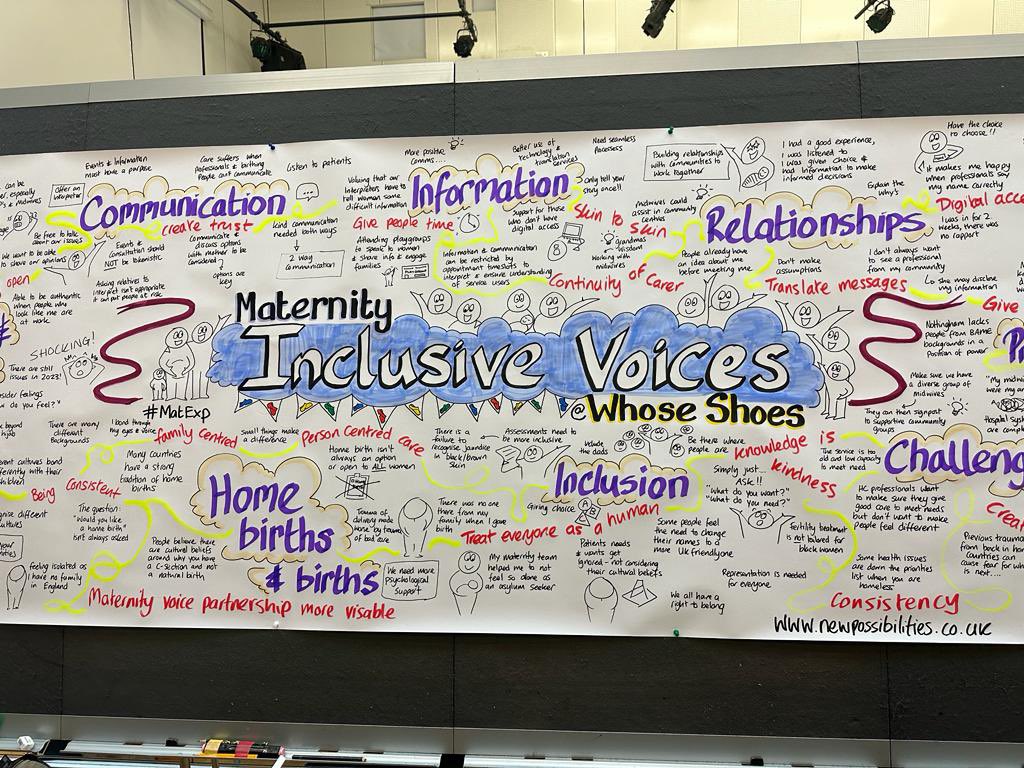 What a fantastic day today. So much collaboration and ideas in the room from our service users. Positive steps for positive change #whoseshoes #matexp #inclusionmatters 

A privilege to work with my fellow Inclusive task group leads to achieve this ❤️ @debrahneale42 @SpeakupNUH