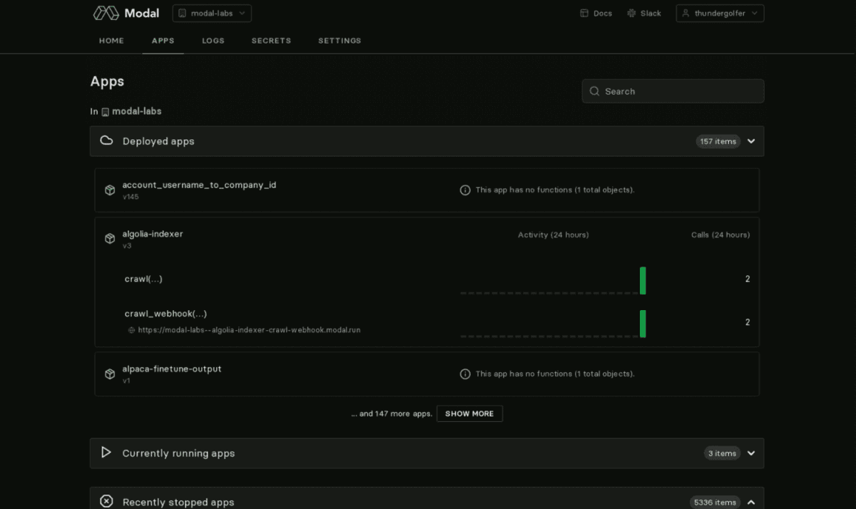 MultiplatformAI's tweet photo. Modal Labs Raises $16M to Transform Data Infrastructure for AI Applications

#AI #AIadoption #artificialintelligence #CloudServices #cloudbasedinfrastructure #containersystem #Dataengineering #ErikBernhardsson #GenerativeAImodels #GoogleColab

https://t.co/mdwZasDm1I https://t.co/V7dyANfV8W