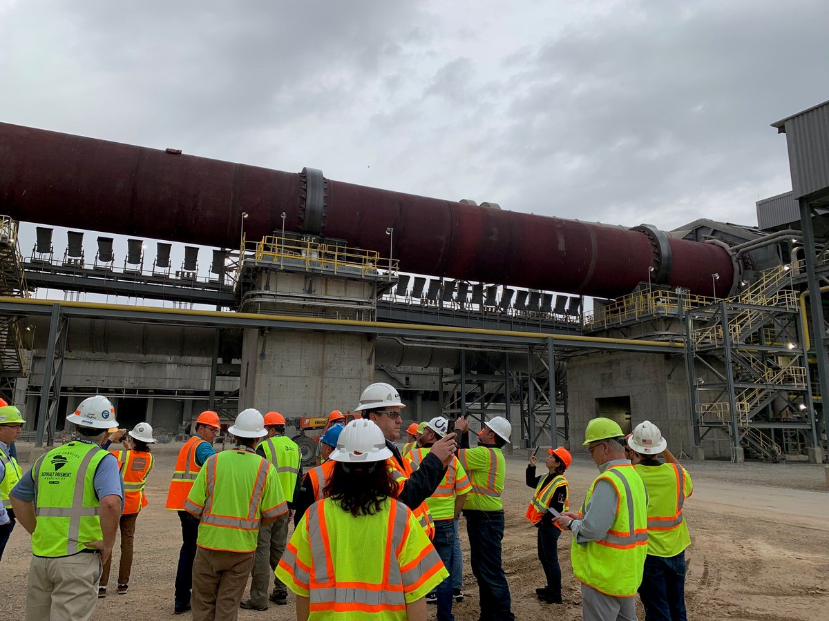 ARRAsocial's tweet photo. The Tour of Heidelberg Materials during the 2023 Pavement Recycling Summit was a huge success! Attendees had the chance to see the Quarry, Cement Operations, Command Center, and more as they toured the facility! Thank you  for having us! https://t.co/4X1azujOwL