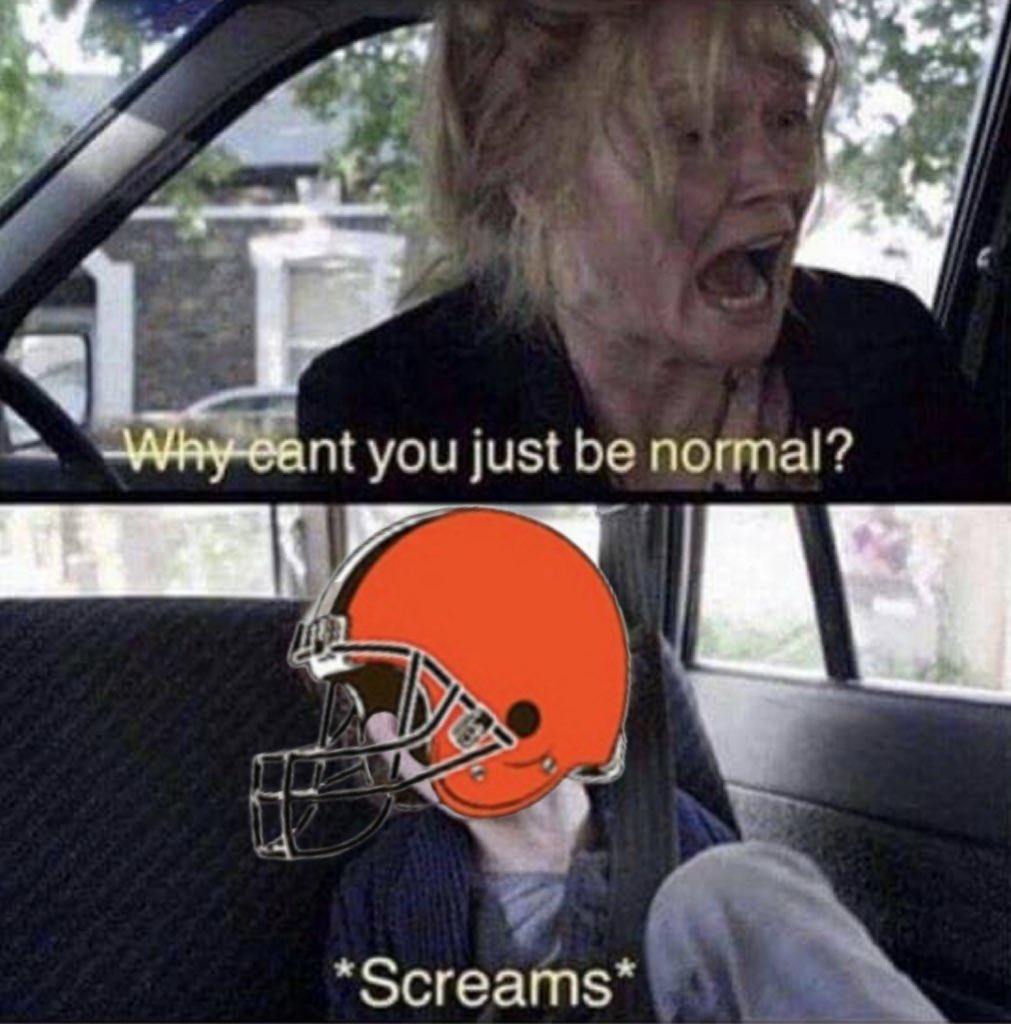 After spending $230 million guaranteed dollars on a franchise QB the Browns are going to be starting an XFL QB currently on their practice squad against the best team in the league this Sunday.