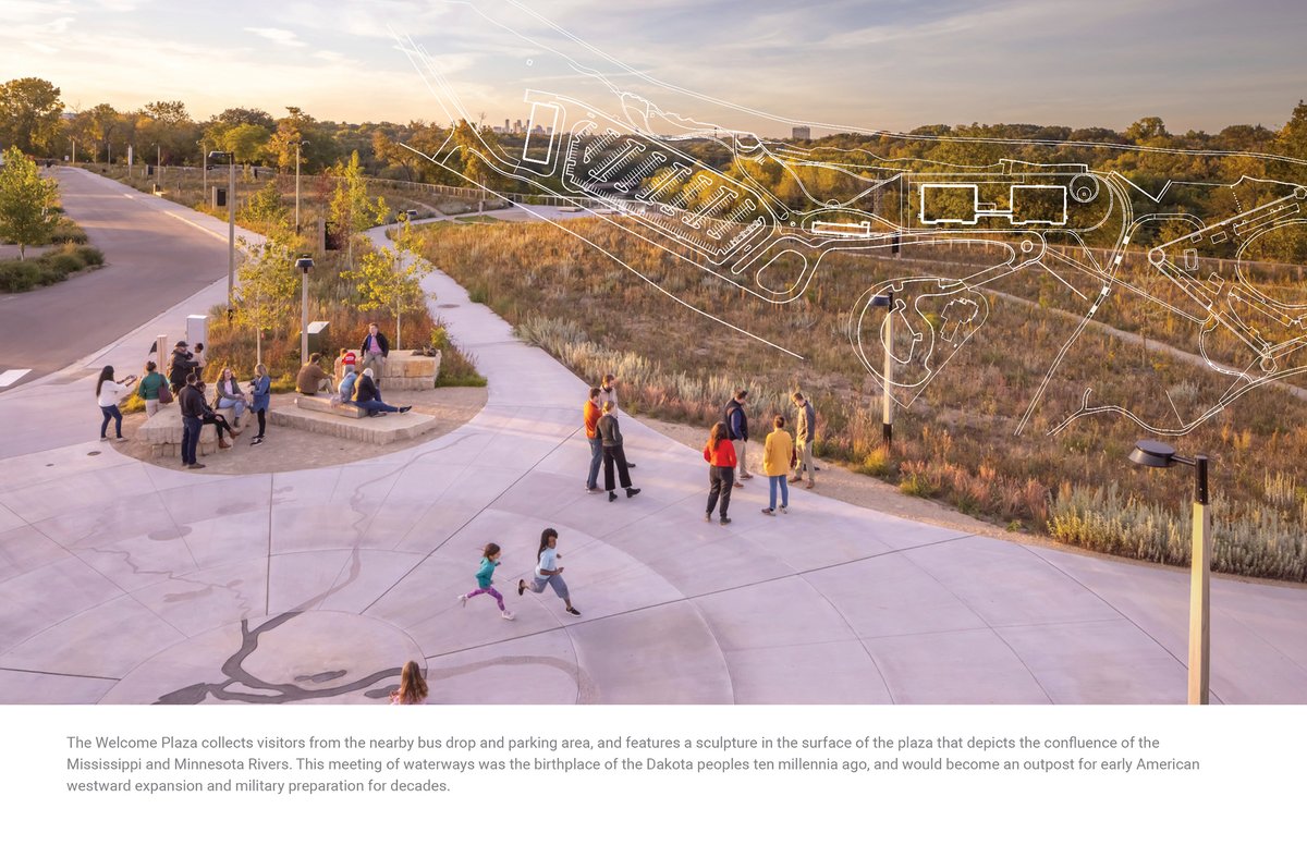 AIAMpls's tweet image. Recipient of a 2023 AIA Minneapolis Merit Award, @LeoADaly&apos;s @mnhs Historic Fort Snelling Historic Renovation &amp;amp; Visitor Center serves as an historic place where guests can learn about and share in Minnesota’s diverse stories and histories. aia-mn.org/mpls-merit-202…