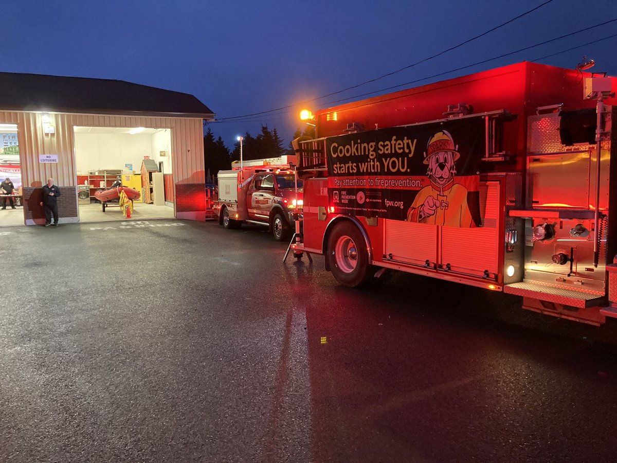 TVFD is getting setup for our open house tonight in Flatrock. Come on by and say hi and check out some of our equipment!