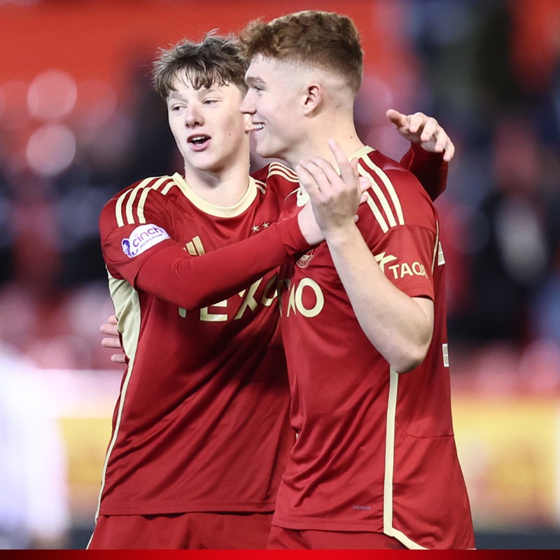 AberdeenFC's tweet photo. 🏆 Dons through to round two of the Morrison Motors Aberdeenshire Shield 

🔜 They will face Turriff United next following tonight's draw.

Match report ⤵️
