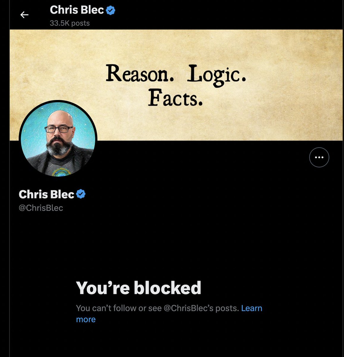 decentralfi's tweet photo. @ChrisBlec you will cry when someone blocks you from your exchange, but will block on twitter https://t.co/WWMRvdFPKb