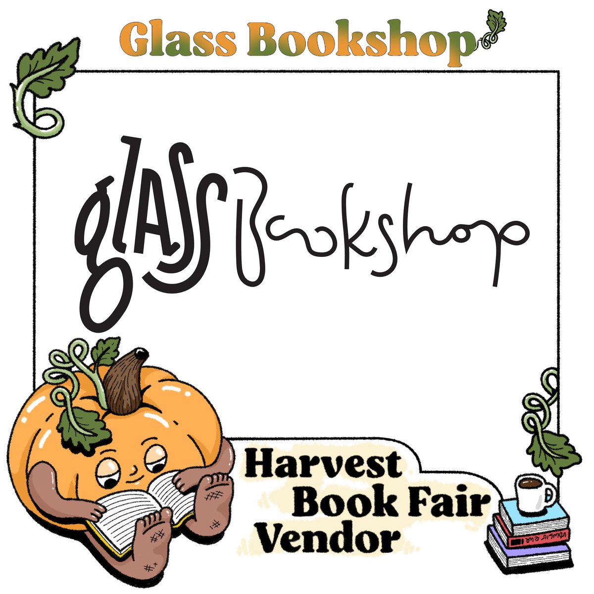 We’re so excited to highlight our vendors over the next few days, starting off with @glassbookshop: an independent bookshop that strives to foreground queer and racialized writers, independent publishers + those producing daring and generative work in the literary arts.