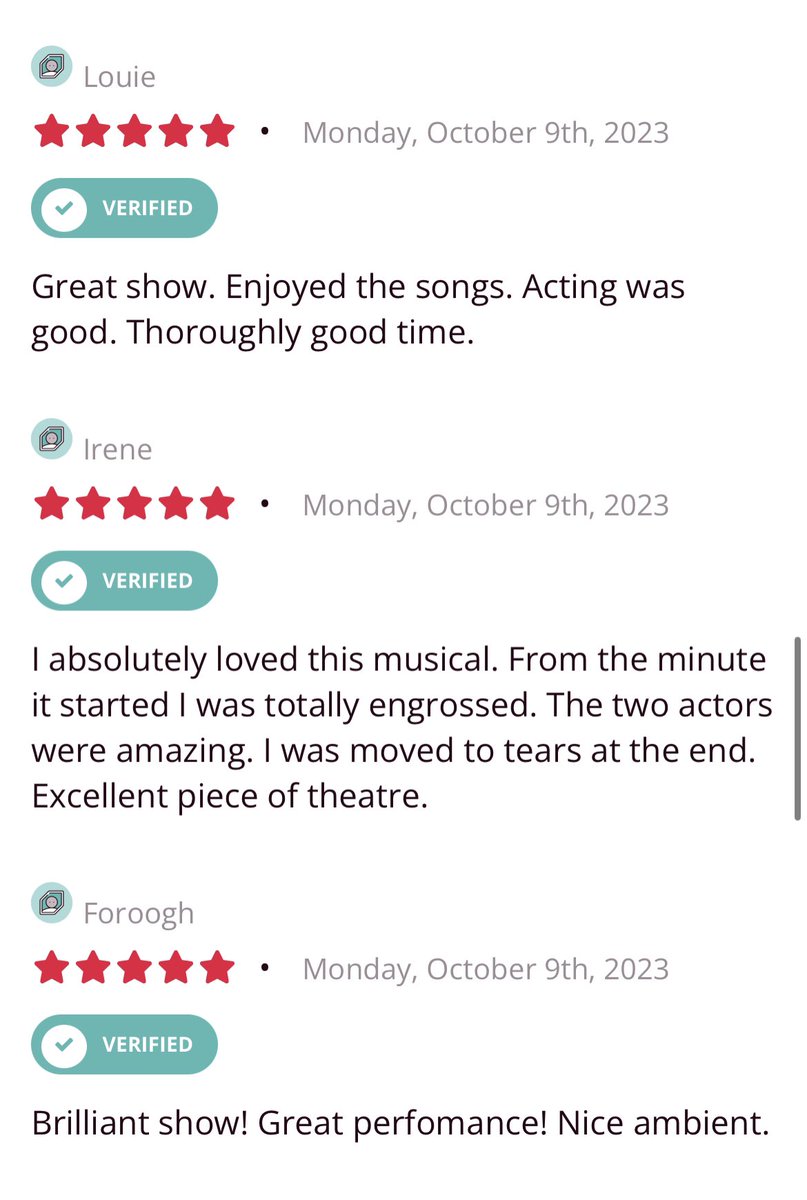 EarlyMornings19's tweet photo. 10 days to go and ONLY 40 tickets left!!! 🎟️🎟️🎟️
Read some of our reviews from last weeks shows in Birmingham and BOOK NOW via…
Box Office
https://t.co/zoEDvnUvQ2
#TuringTheMusical #AlanTuring #suicide #mentalhealth #MusicalTheatre
#WarHero #LGBTQ #gay #beverley #yorkshire https://t.co/Jh8lEv74xR